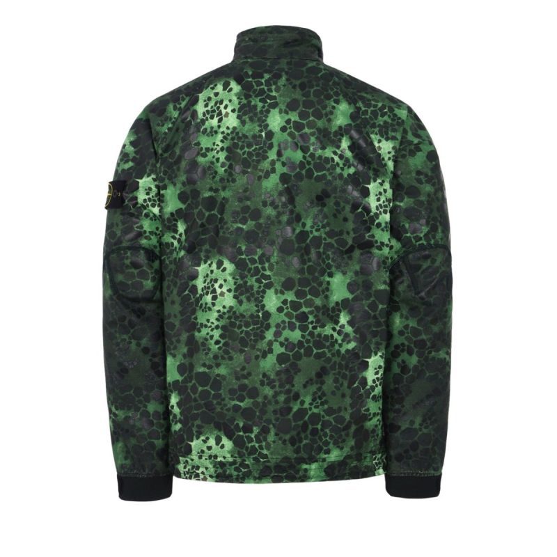 stone island alligator camo light cotton nylon rep grun 626029