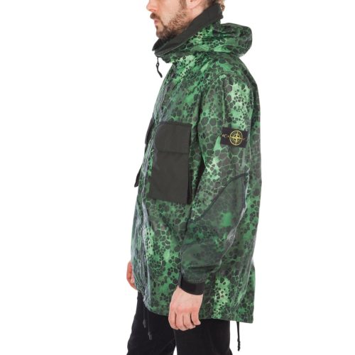 stone island alligator camo light cotton nylon rep grun 951830