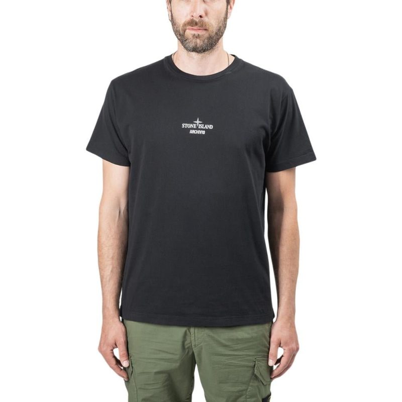 stone island archivio project t shirt schwarz 122338