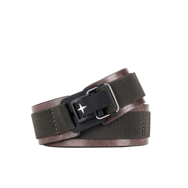 stone island belt olive braun 830059