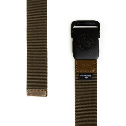 stone island belt olive schwarz 898750