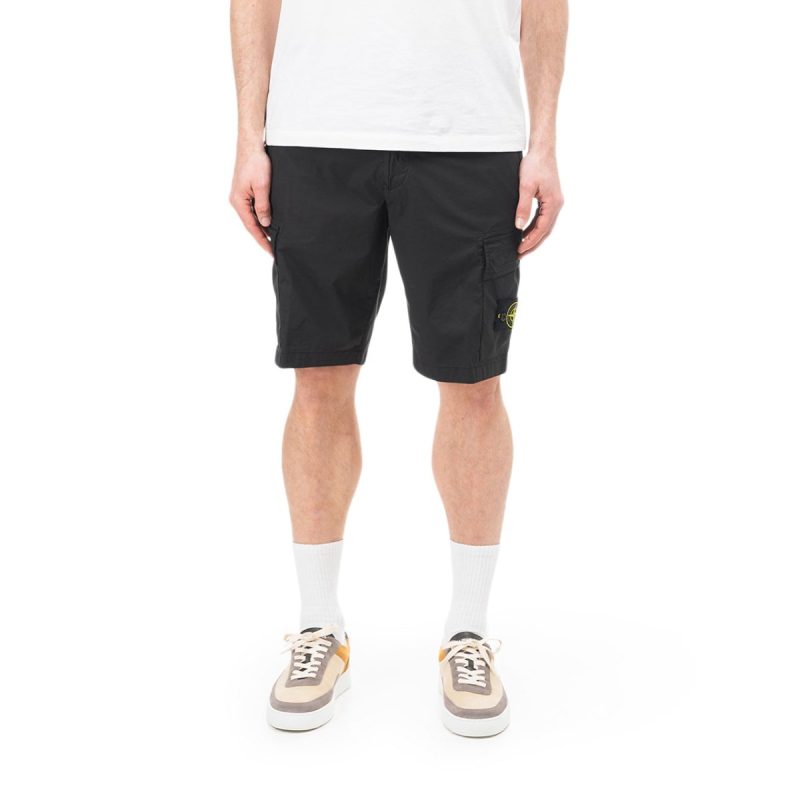 stone island bermuda shorts schwarz 257705