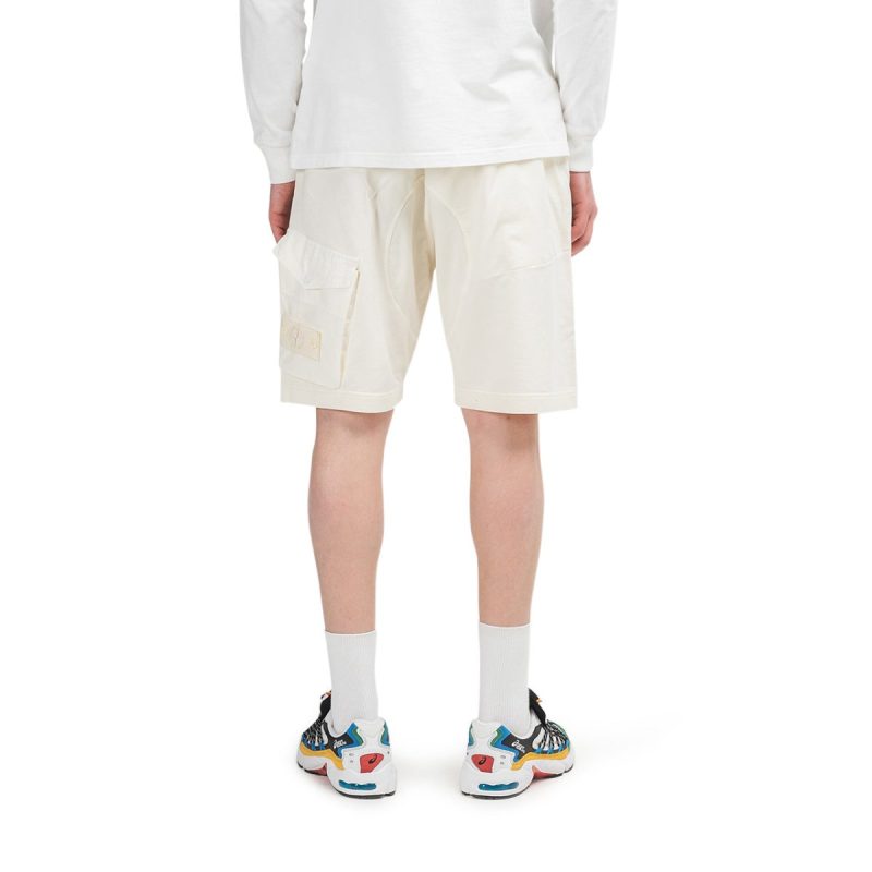 stone island bermudashorts ghost piece weiss 820416