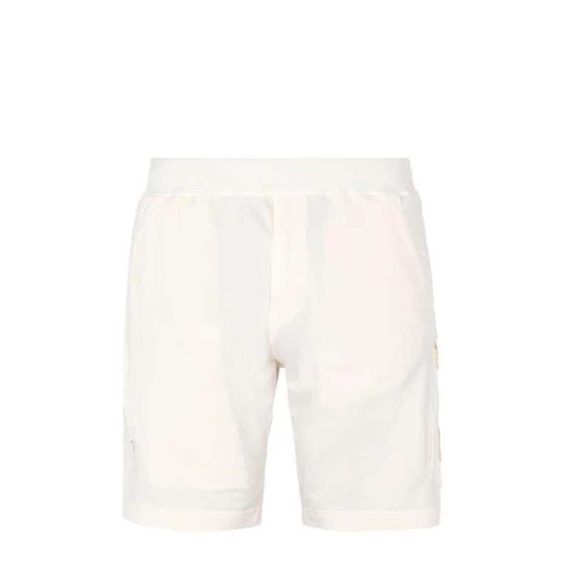 stone island bermudashorts ghost piece weiss 904263