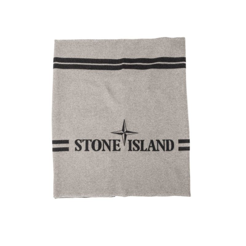 stone island blanket grau schwarz 592927