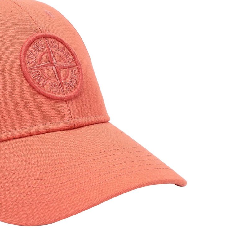 stone island cap orange 501903