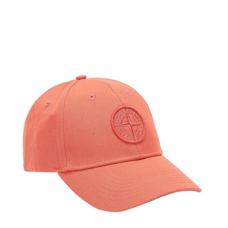 stone island cap orange 715801