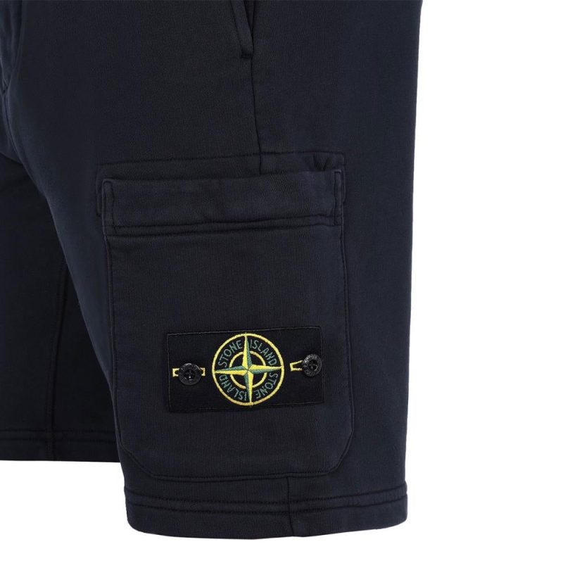 stone island cargo bermudashorts navy 955364