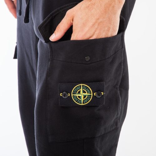 stone island cargo fleece pants schwarz 891263