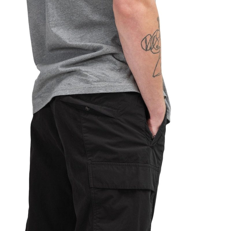 stone island cargo pants ghost piece schwarz 749256