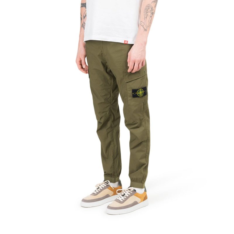 stone island cargo pants olive 799594