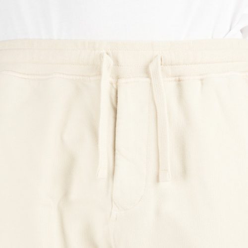 stone island cotton fleece bermuda cargo shorts beige 289013