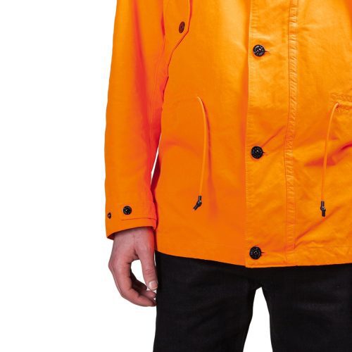 stone island david fluo wind jacket orange 332118