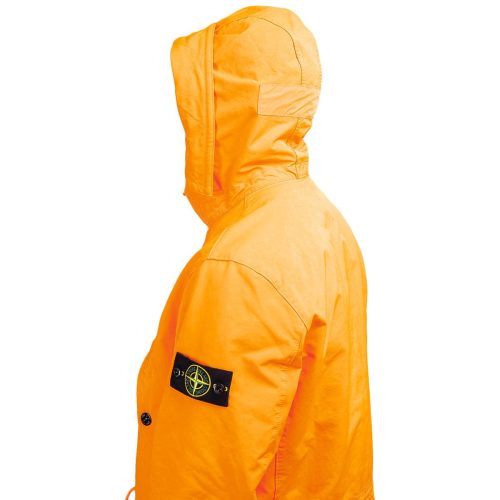 stone island david fluo wind jacket orange 900656