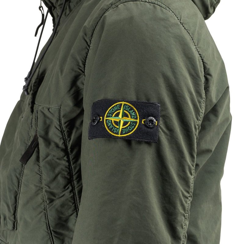 stone island david light tc micropile jacket olive 225441