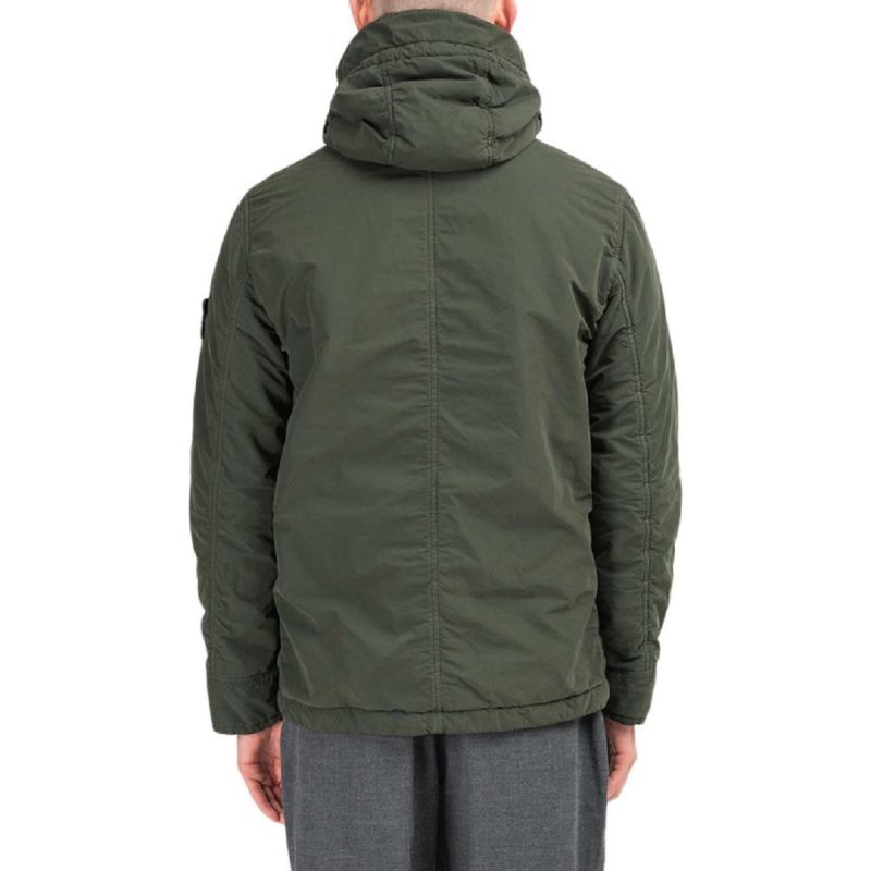 stone island david light tc micropile jacket olive 499248