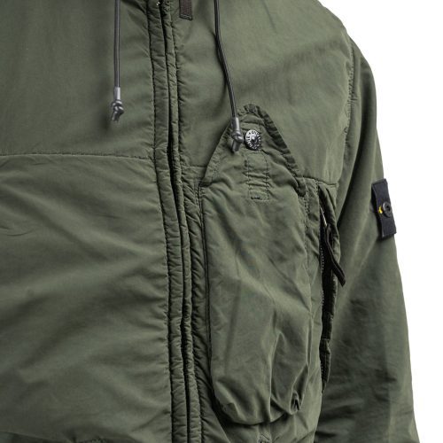 stone island david light tc micropile jacket olive 853508