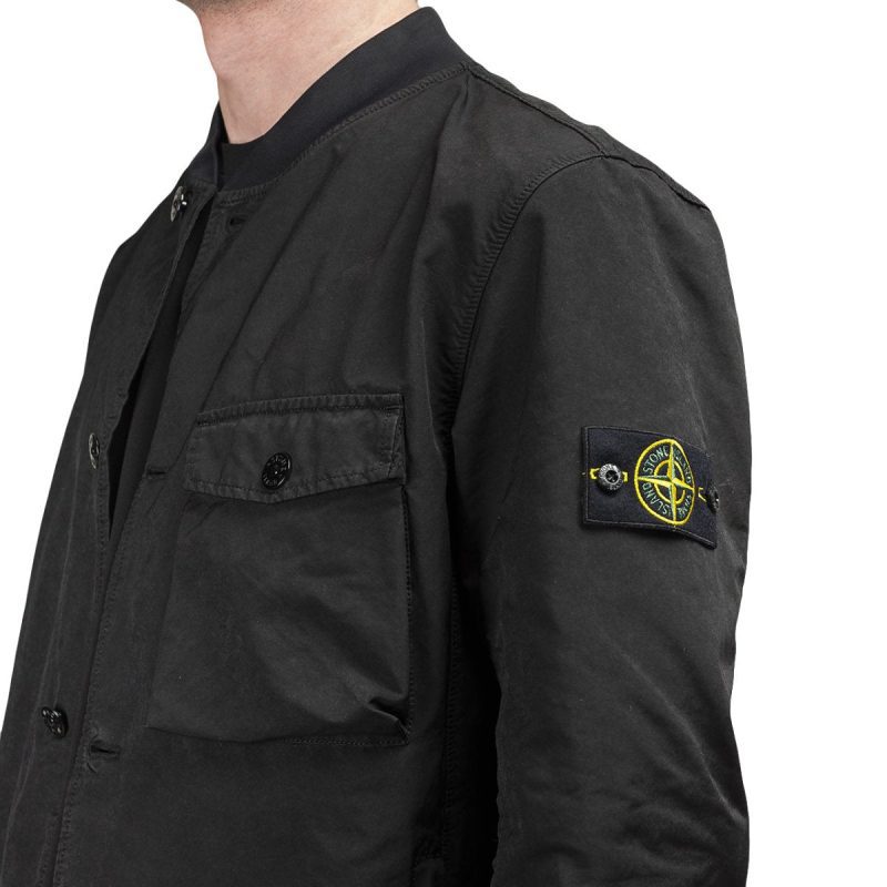 stone island david tc bomber jacket schwarz 103030