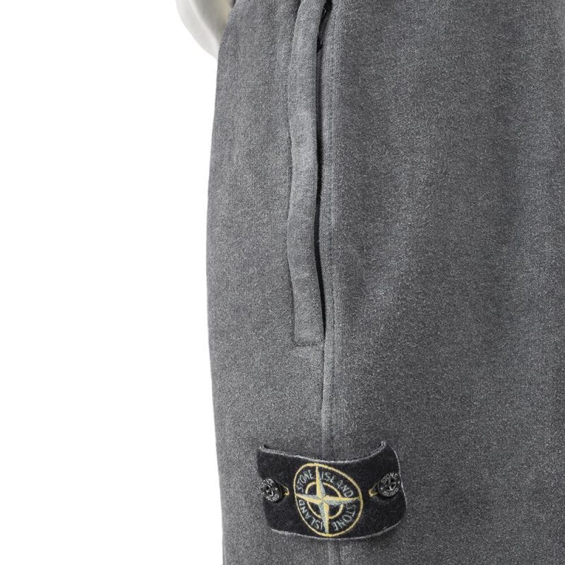 stone island dust colour treatment pants dunkelgrau 319331