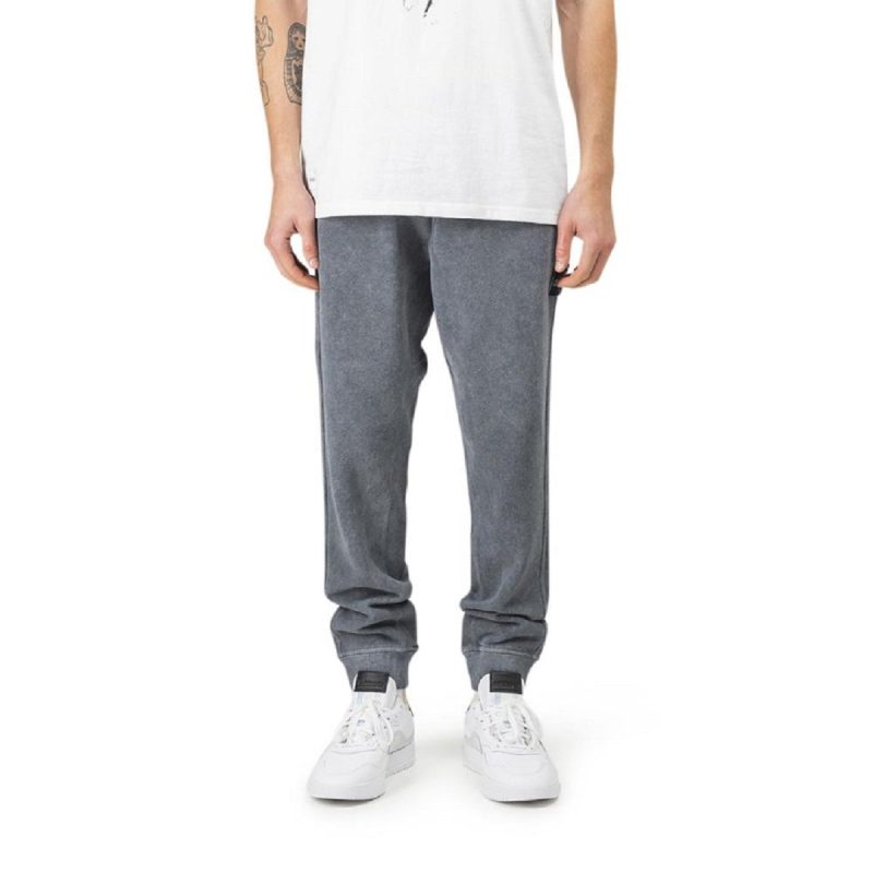 stone island dust colour treatment pants dunkelgrau 463593