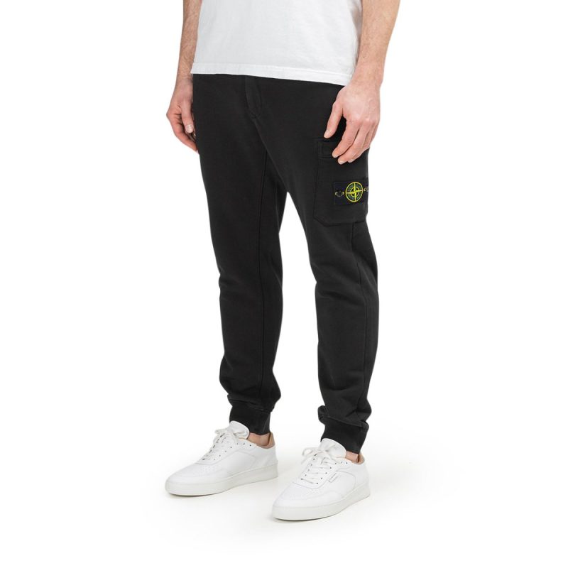 stone island fleece pant schwarz 561058