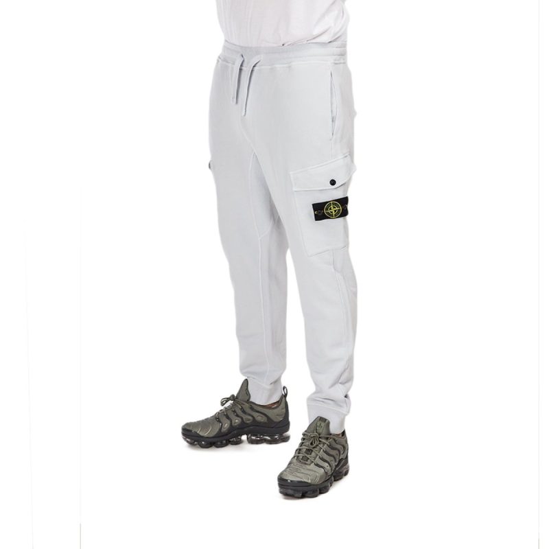 stone island fleece pants weiss 771554