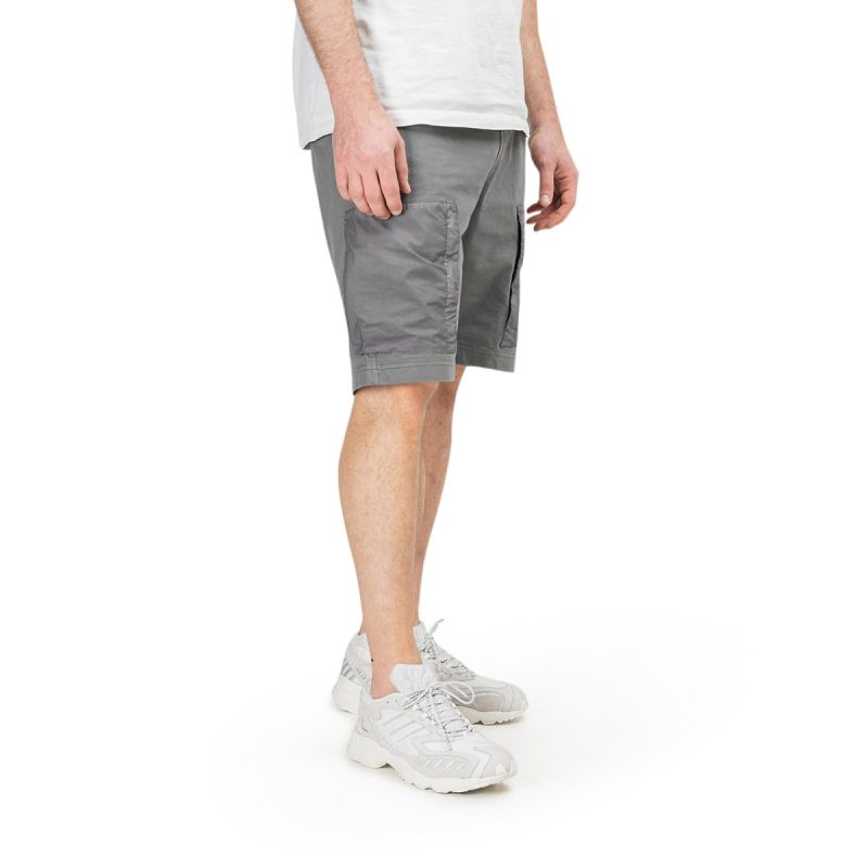 stone island fleece shorts anthrazit 339876