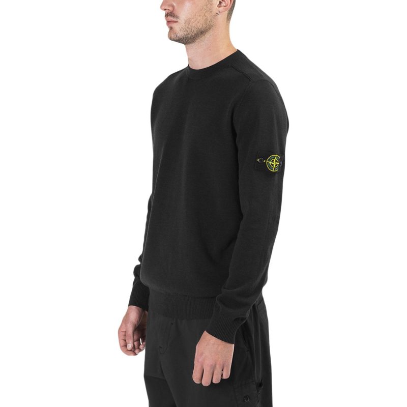 stone island fleece sweat shirt schwarz 645852