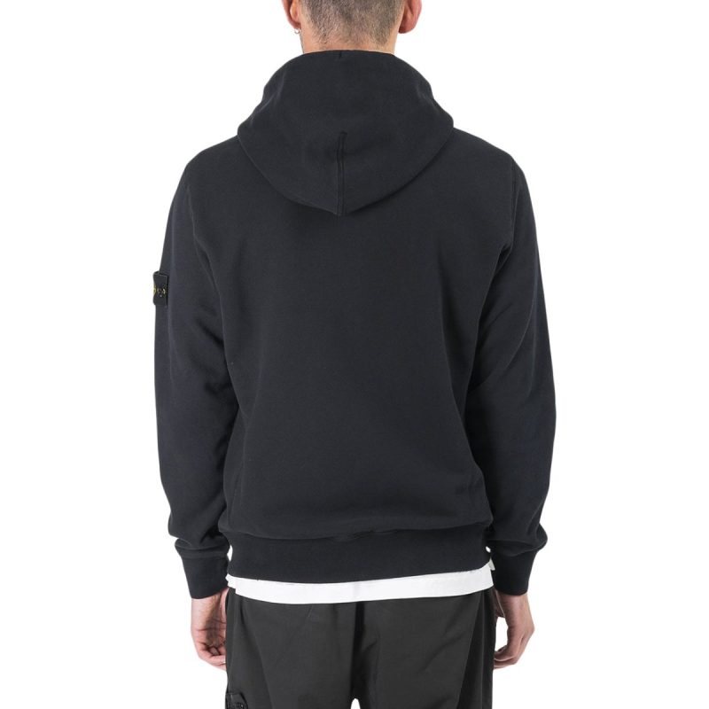 stone island full zip hooded sweat navy 486316