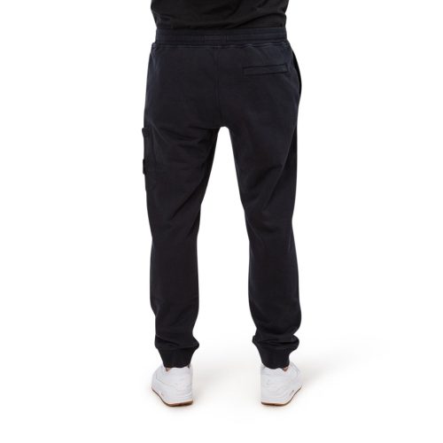 stone island garment dyed sweat pant navy 717132