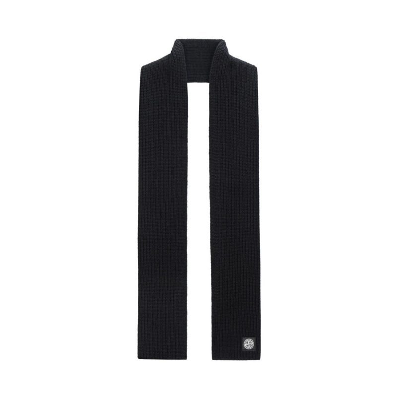 stone island geelong wool scarf schwarz 464034