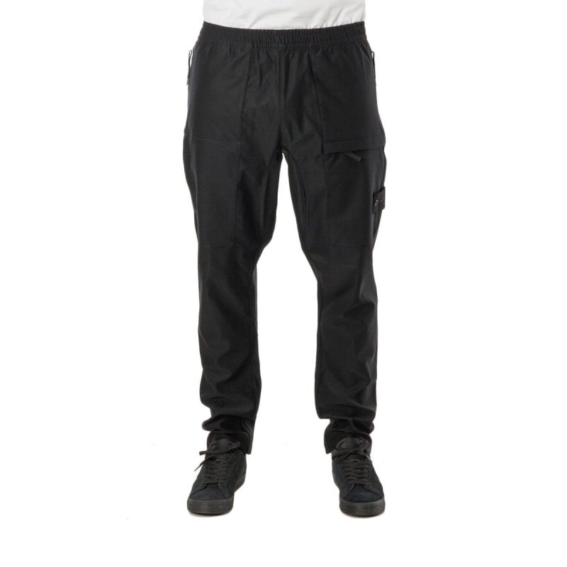 stone island ghost layer pants schwarz 346375