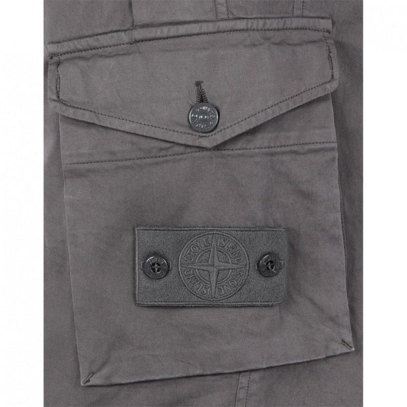 stone island ghost piece 5 pockets pants anthrazite 796747