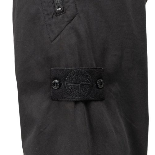 stone island ghost piece stretch cotton pants schwarz 596368