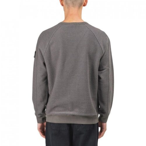 stone island ghost piece sweatshirt anthrazit 447391