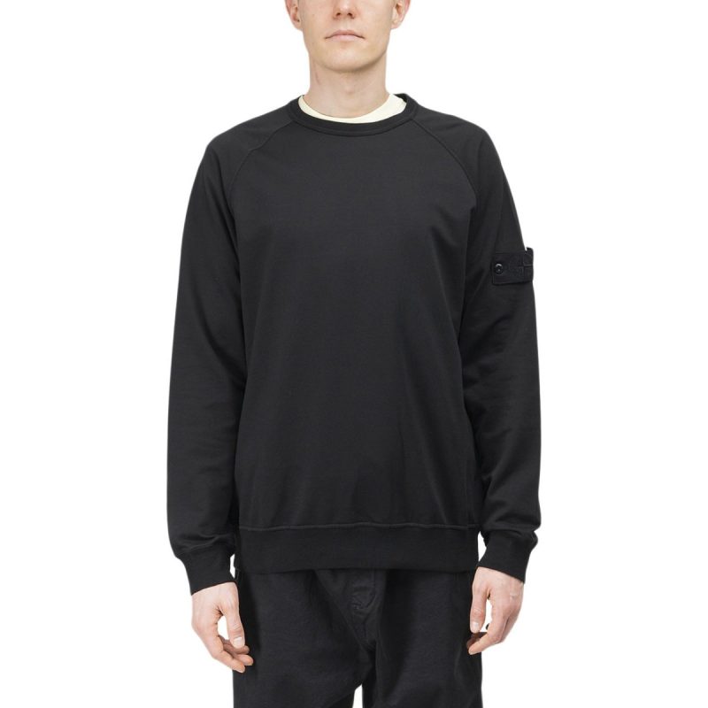 stone island ghost piece sweatshirt schwarz 279789