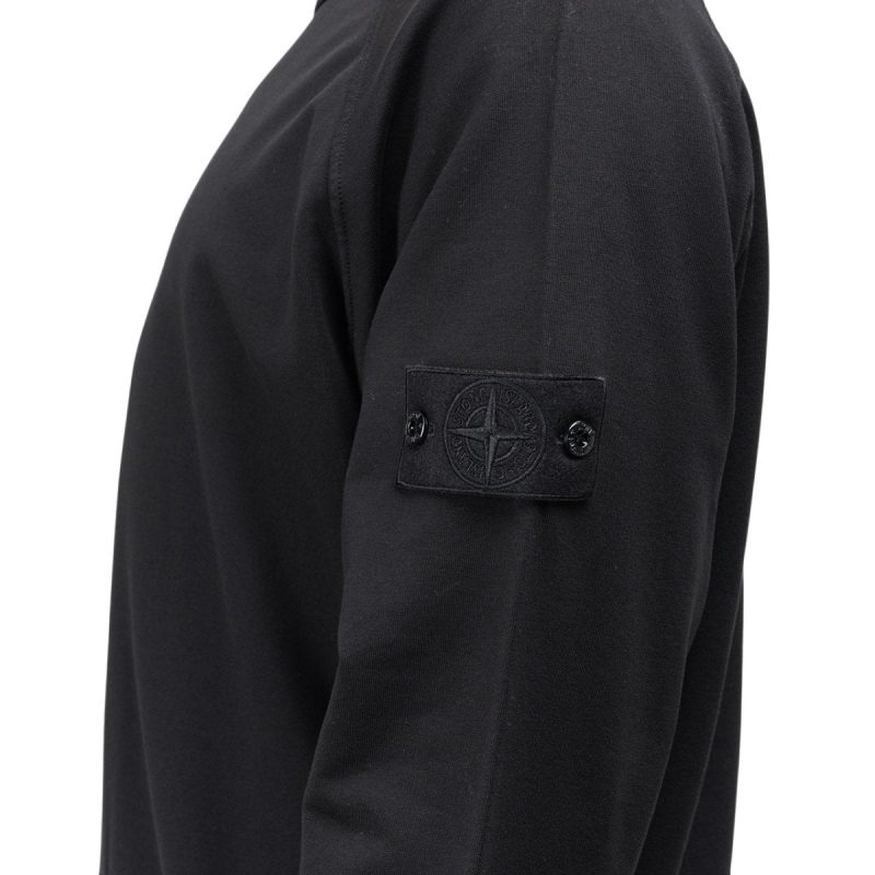 stone island ghost piece sweatshirt schwarz 967582