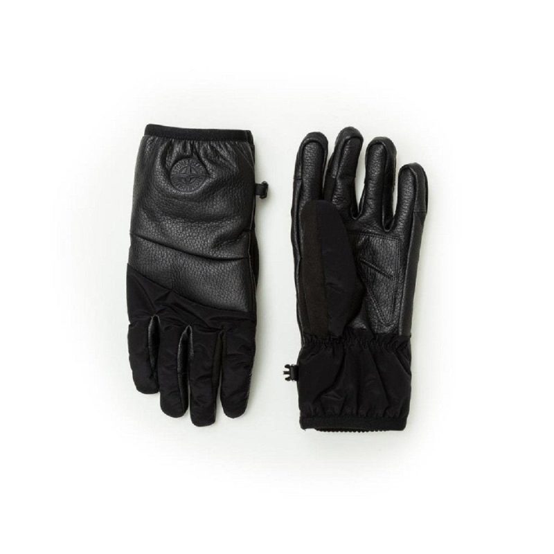 stone island gloves schwarz 174411