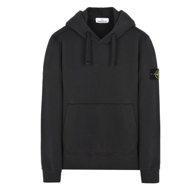 stone island hooded sweater grau 732209