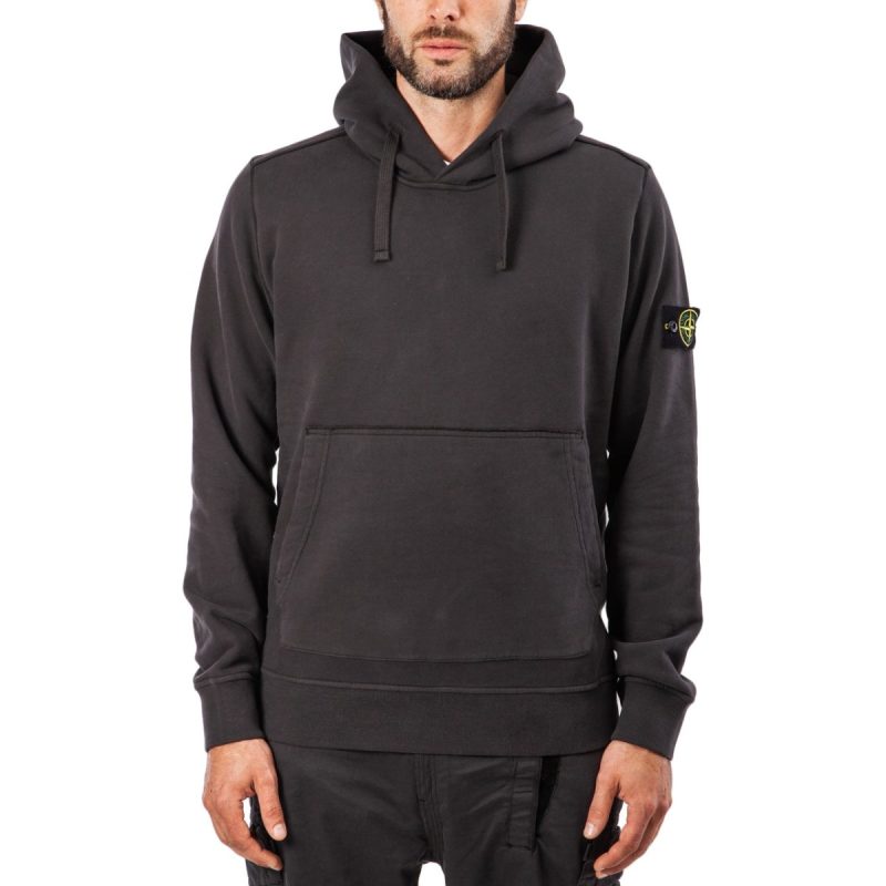 stone island hooded sweater grau 956707