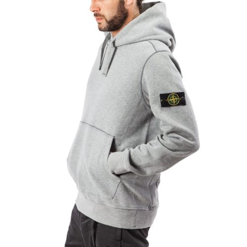 stone island hooded sweater hellgrau 366635