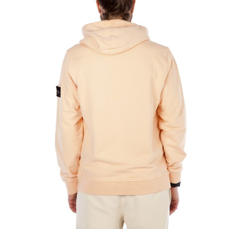 stone island hooded sweater lachs 336624