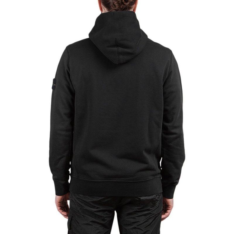 stone island hooded sweater schwarz 167314