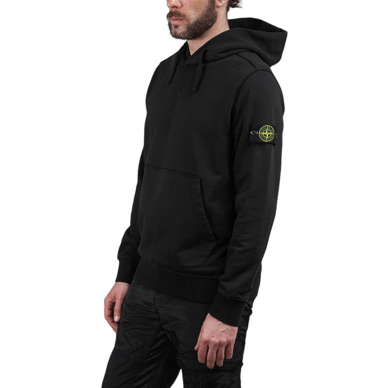 stone island hooded sweater schwarz 922488