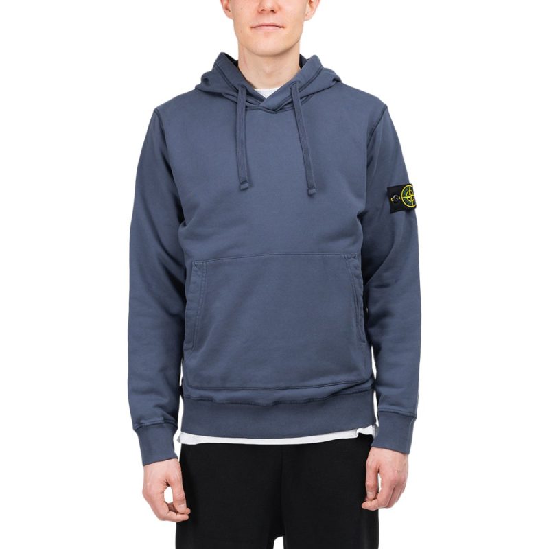 stone island hoodie blau 616656