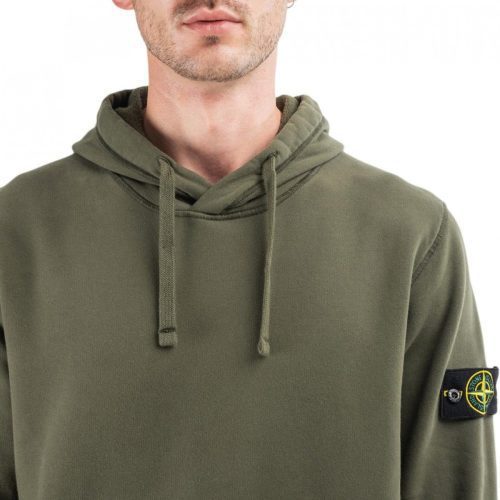 stone island hoodie olive 316610