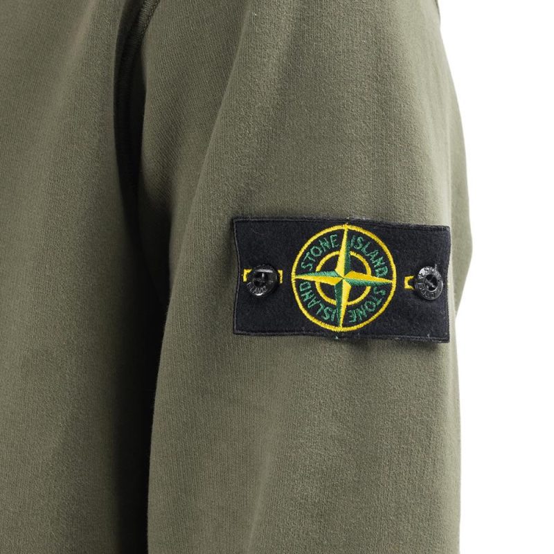 stone island hoodie olive 961143