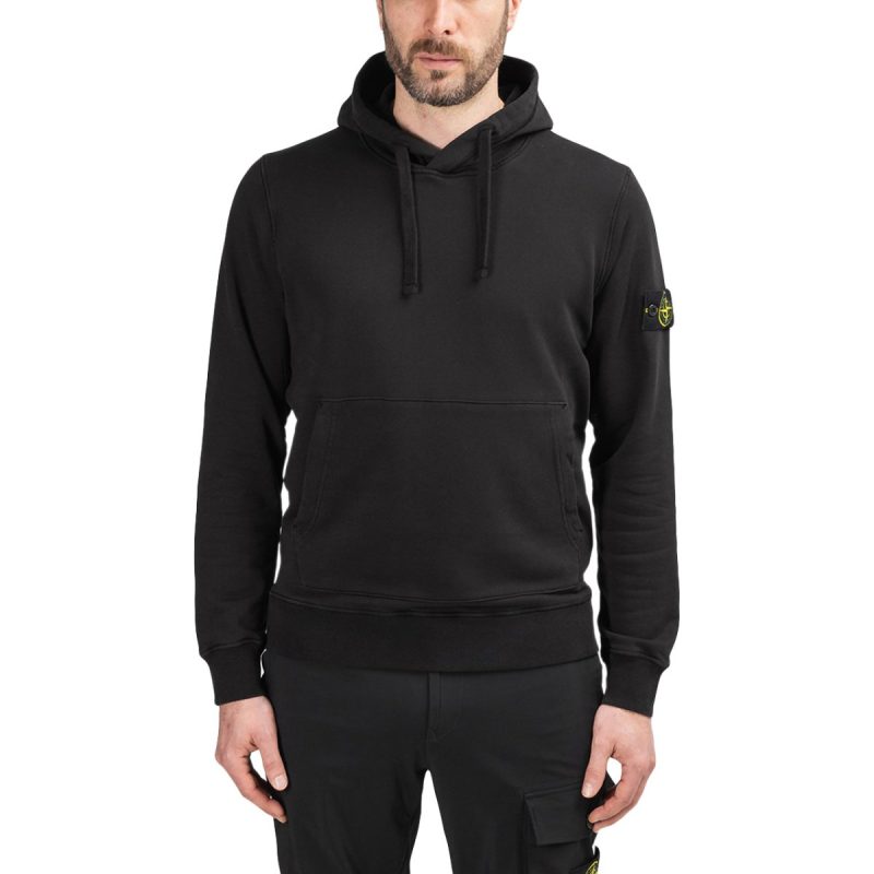 stone island hoodie schwarz 418343