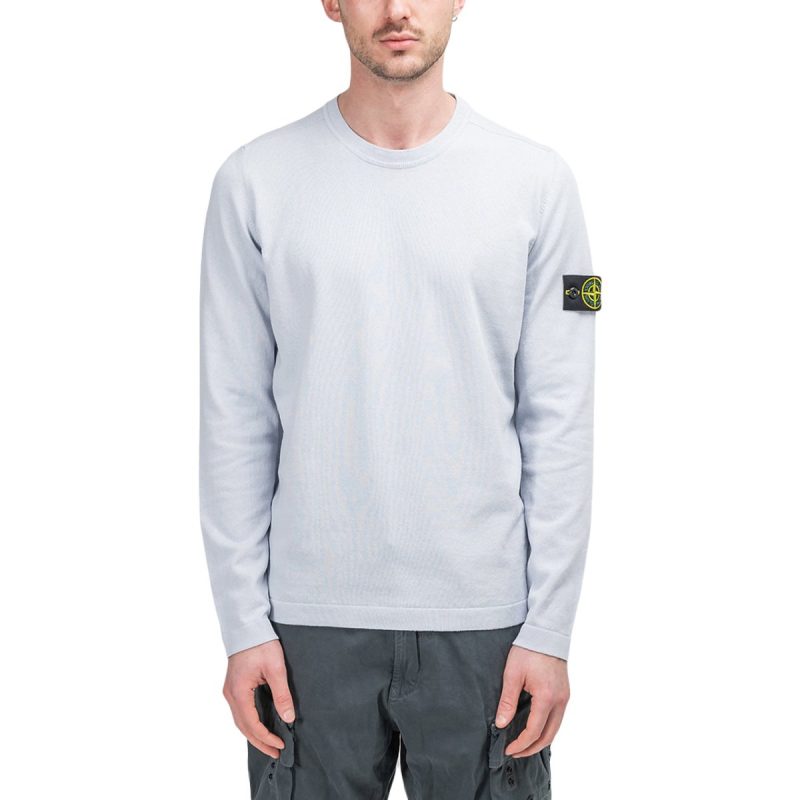 stone island knit pullover blassblau 175600