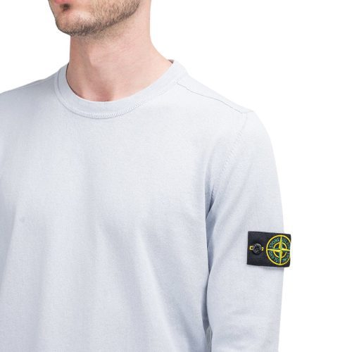 stone island knit pullover blassblau 206444